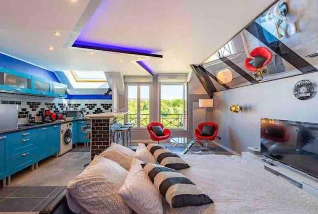 Appartement Disney Avengers, 5 Min Des Parcs Magny-le-Hongre Zewnętrze zdjęcie