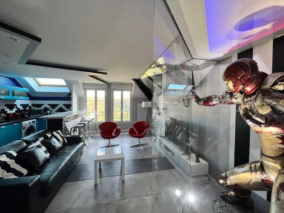 Appartement Disney Avengers, 5 Min Des Parcs Magny-le-Hongre Zewnętrze zdjęcie