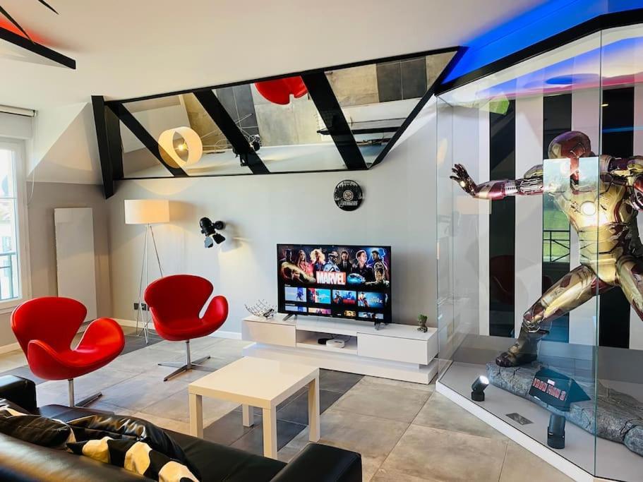Appartement Disney Avengers, 5 Min Des Parcs Magny-le-Hongre Zewnętrze zdjęcie