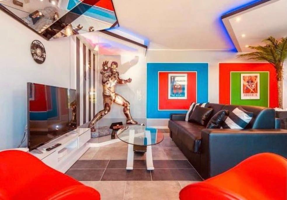 Appartement Disney Avengers, 5 Min Des Parcs Magny-le-Hongre Zewnętrze zdjęcie