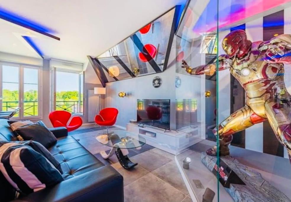 Appartement Disney Avengers, 5 Min Des Parcs Magny-le-Hongre Zewnętrze zdjęcie